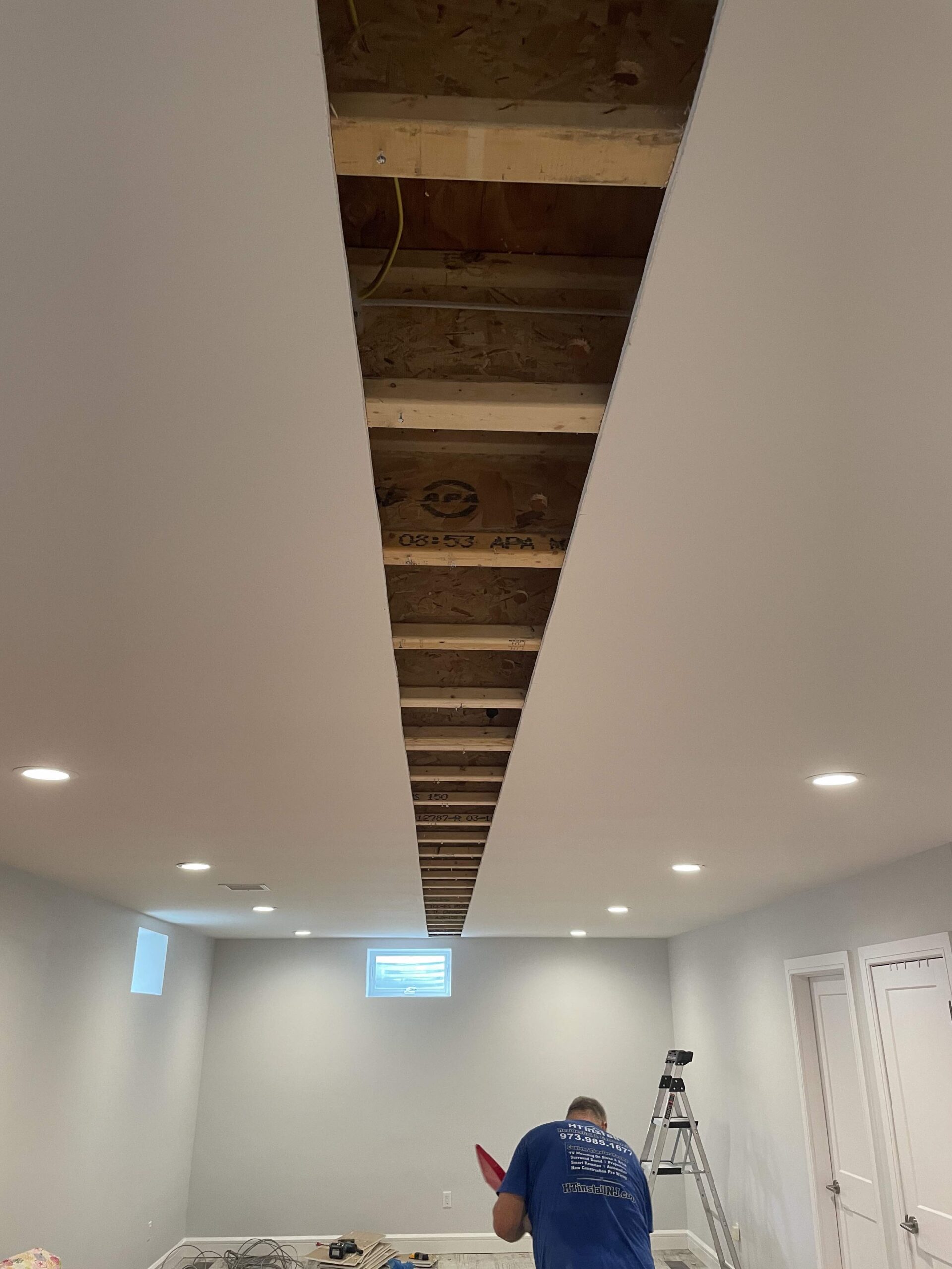 wire an existing home